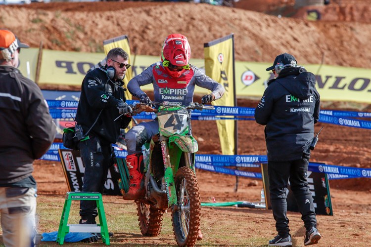Luke Clout took out P3 in the Superpole race and was running in P2 before his Moto 1 crash | PHOTO: ID MEDIA GROUP